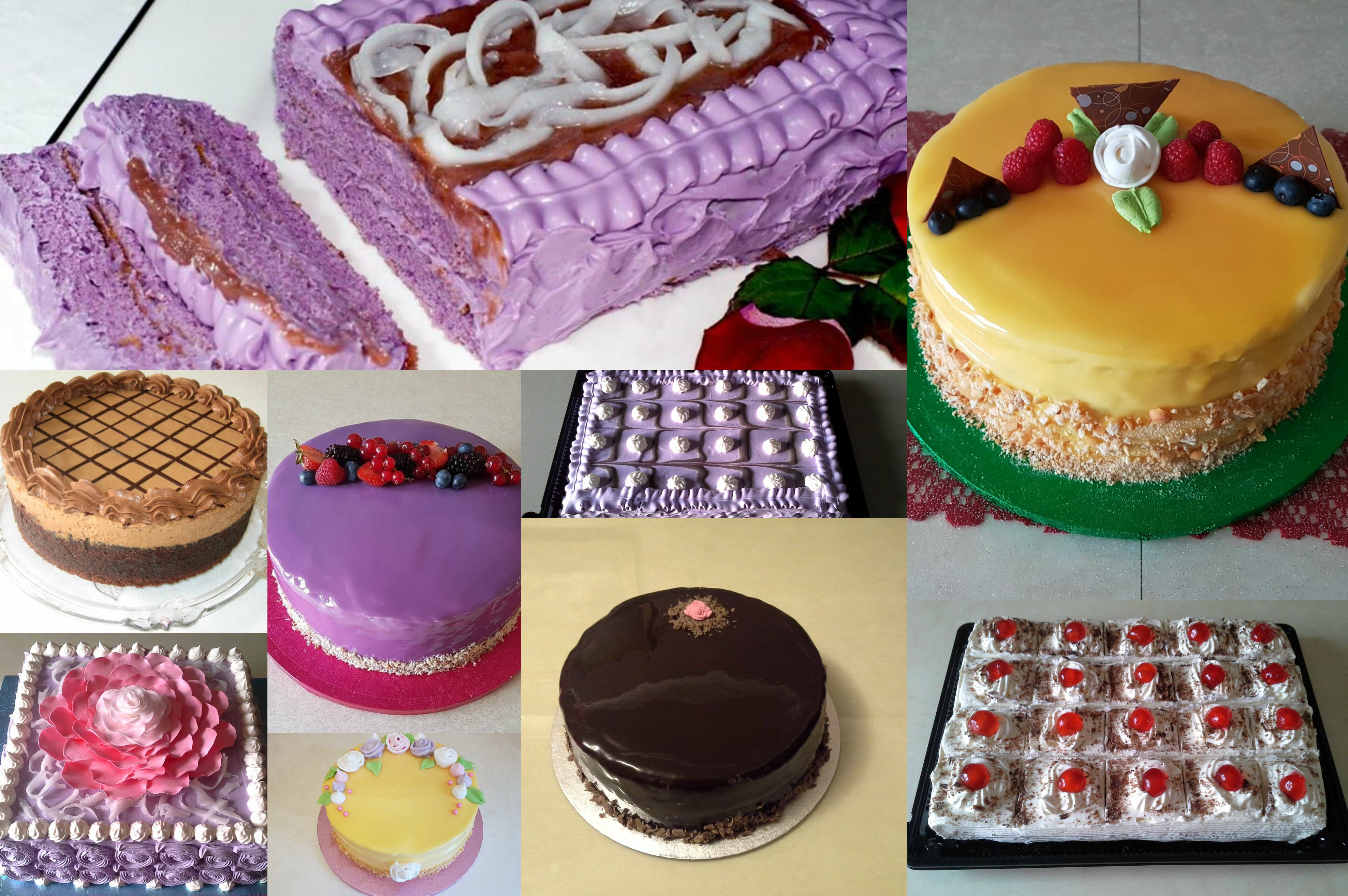 Cakes Collage